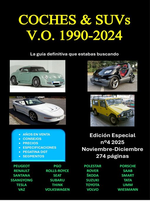 Title details for Coches & Suvs 2ª Mano by Auto Catalogo Nacional - Available